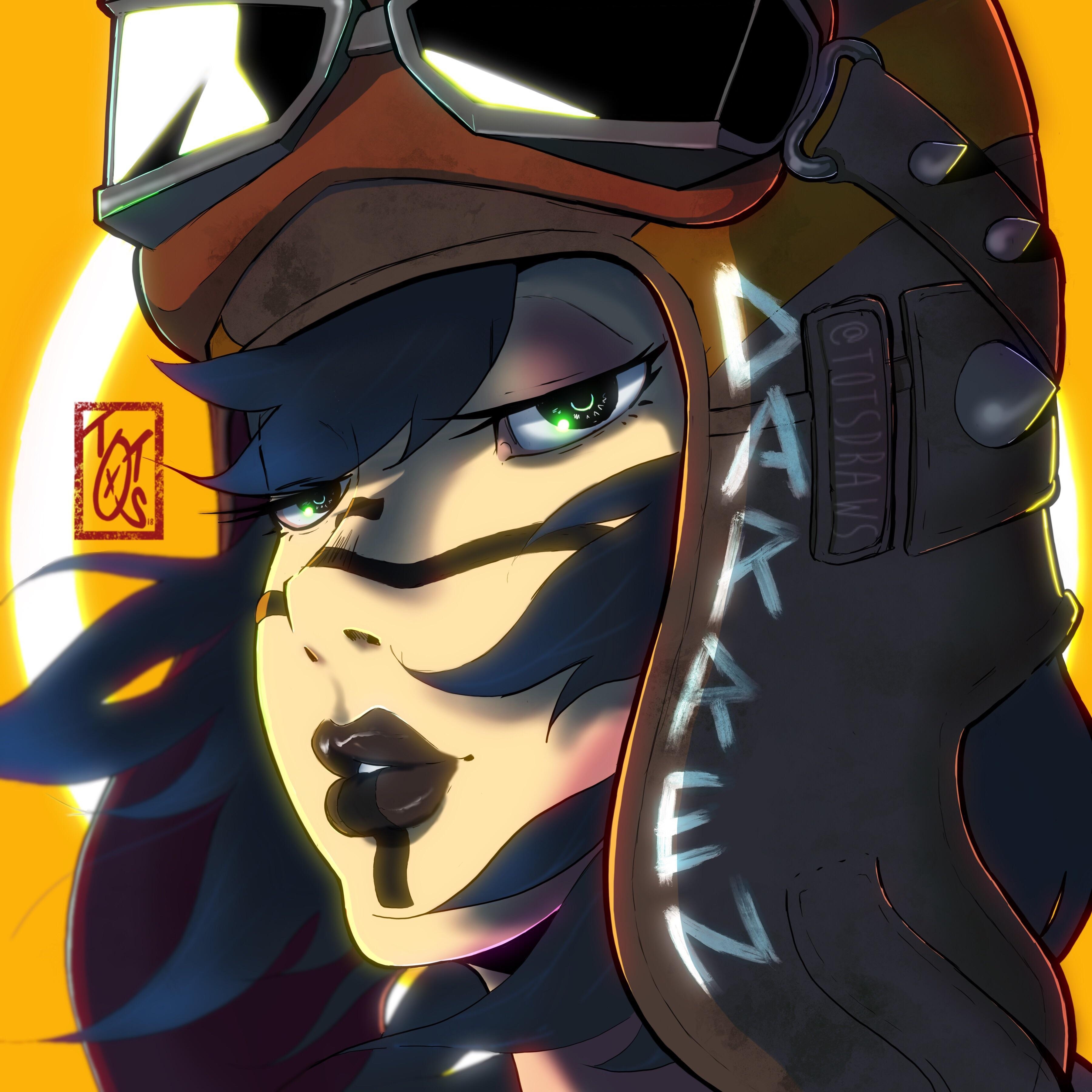 3600x3600 The Real Renegade Raider” (Commission), Phone