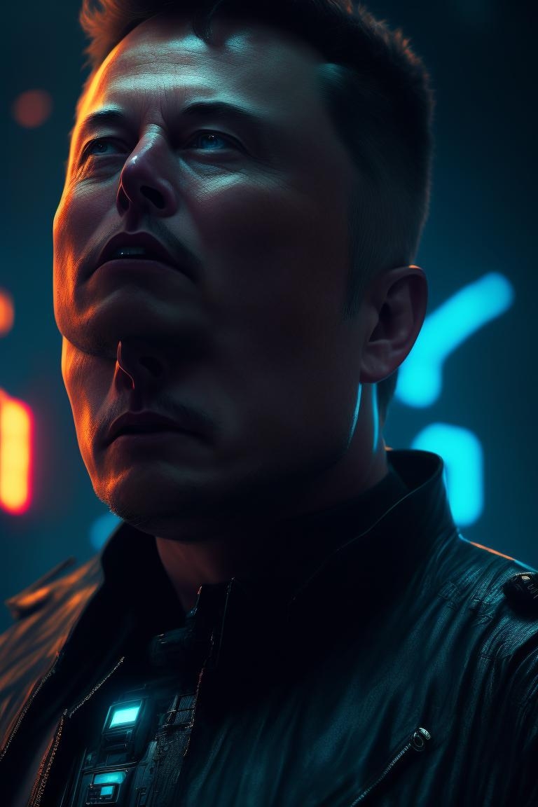 770x1160 Svelte Snail779: Elon Musk In Cinema With Universe Background, Phone