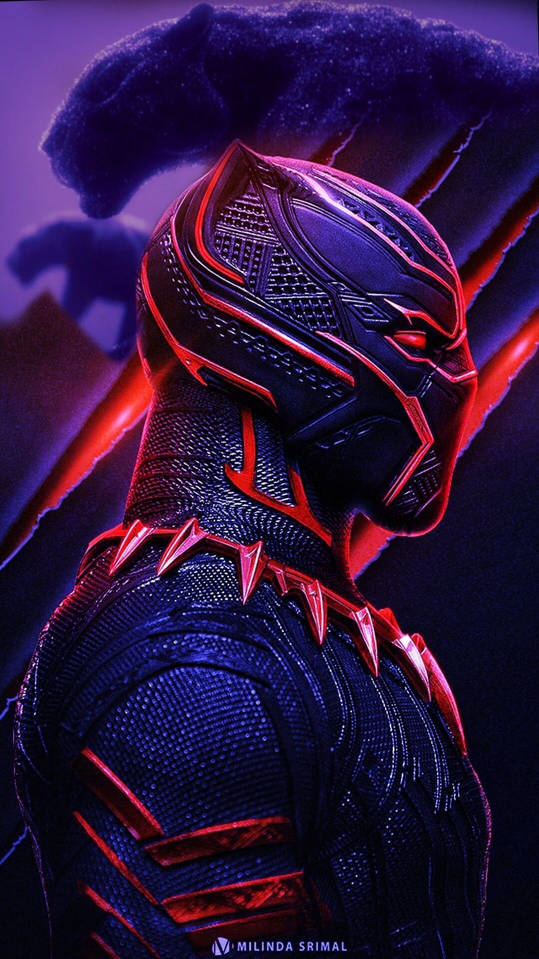 1080x1920 Wallpaper for iPhone 11 Pro. Black panther marvel, Marvel comics wallpaper, Black panther art, Phone