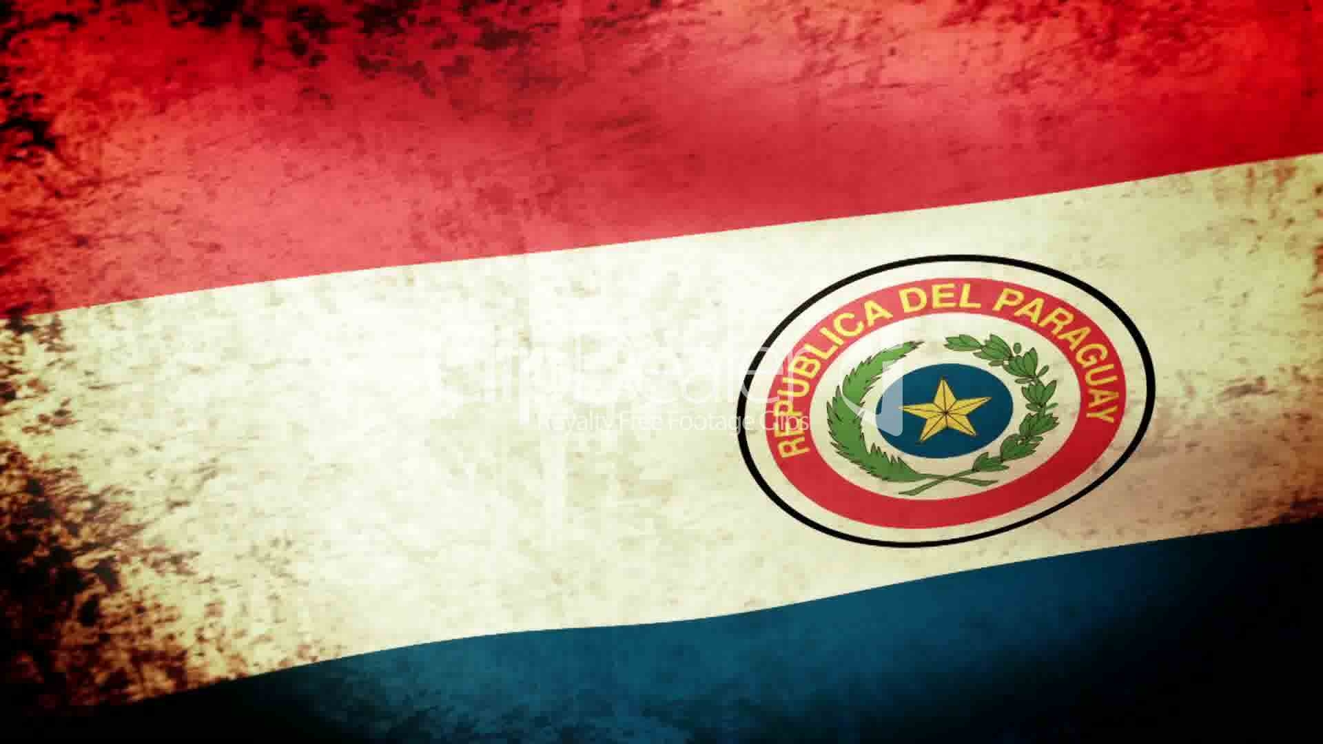 1920x1080 Paraguay Flag Waving, Grunge Look: Royalty Free Video And Stock Footage, Desktop