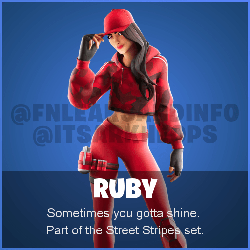 520x520 Ruby Fortnite wallpaper, Phone