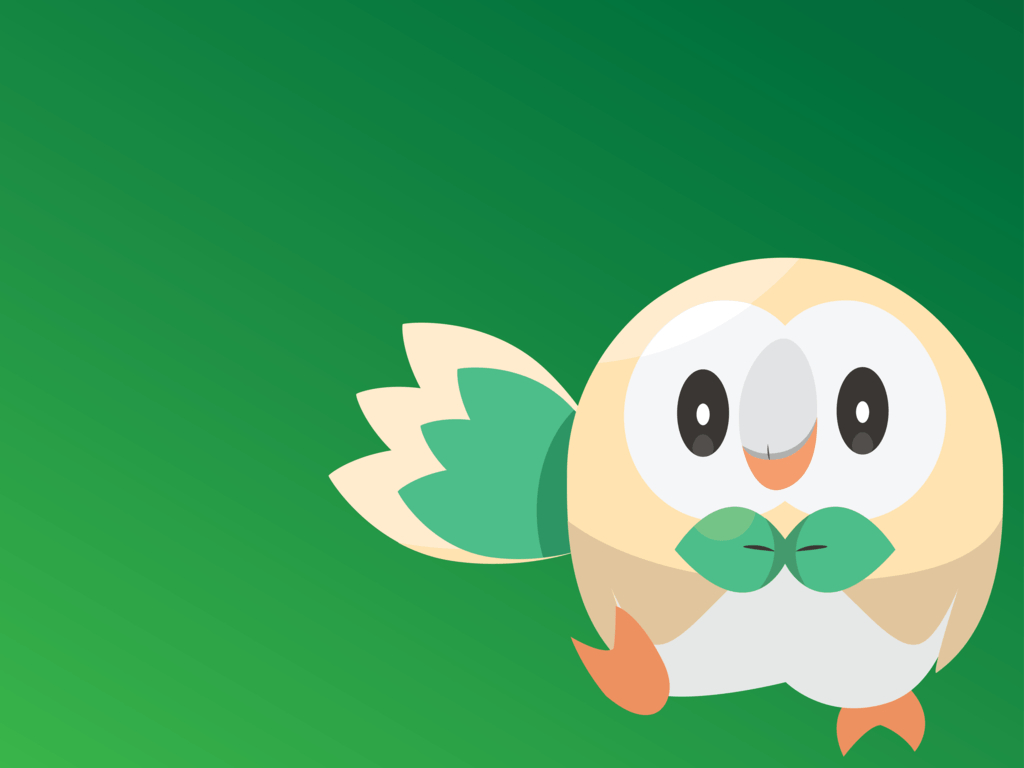 1030x770 Rowlet By Art Of HawK, Desktop