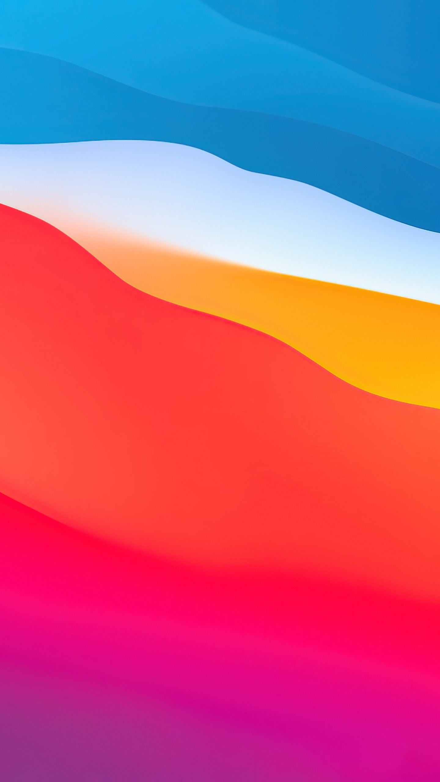 1440x2560 macOS Big Sur 4K Wallpaper, Apple, Layers, Fluidic, Colorful, WWDC, Stock, Aesthetic, Gradients, Phone