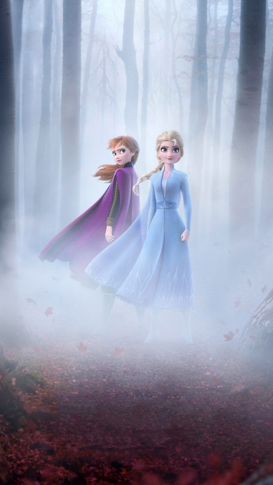 950x1690 Queen Elsa & Anna In Frozen 2 2019 4k Ultra HD Mobile, Phone