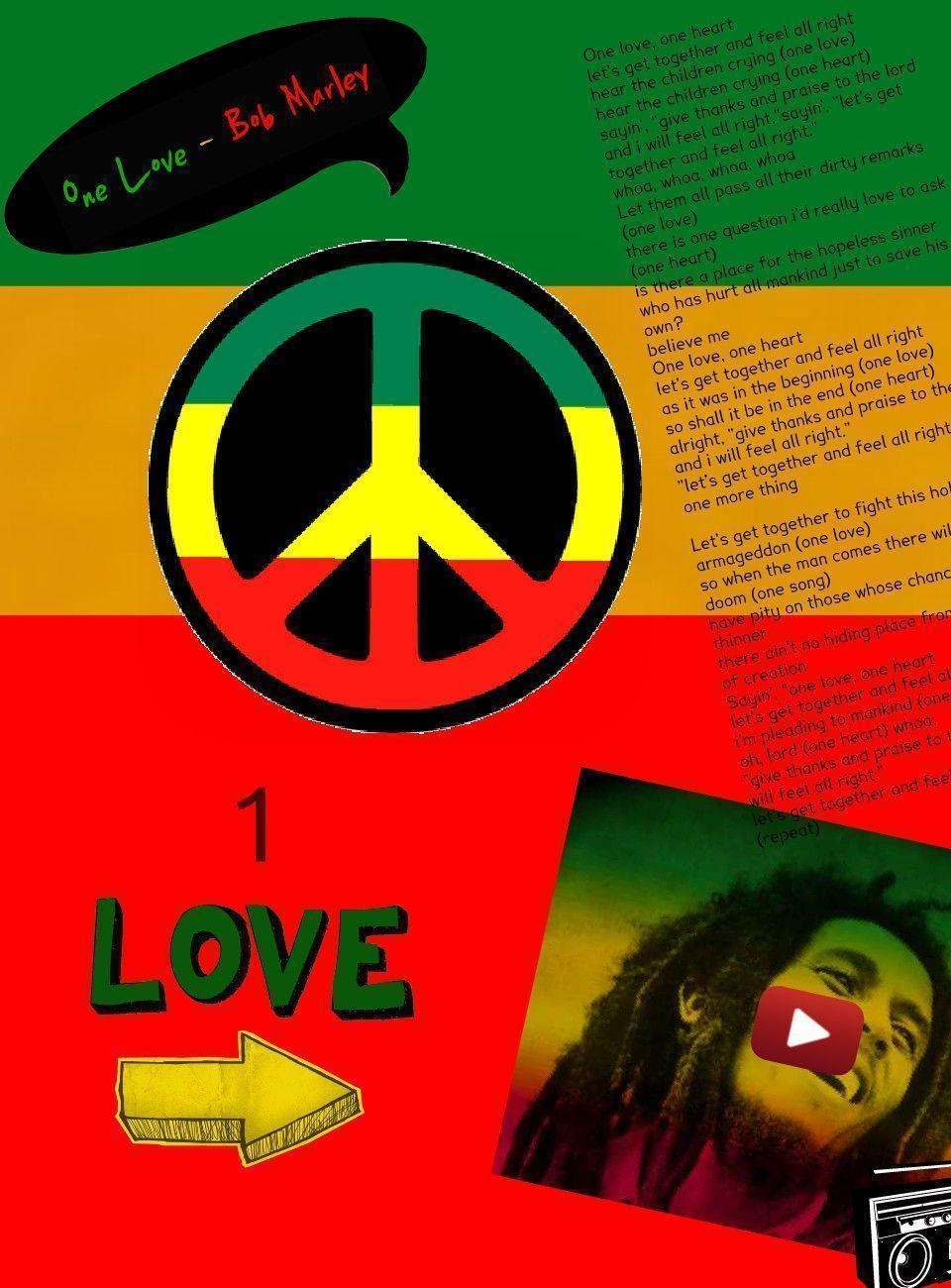 960x1300 image Bob Marley One Love Publish With Glogster Wallpaper, Phone