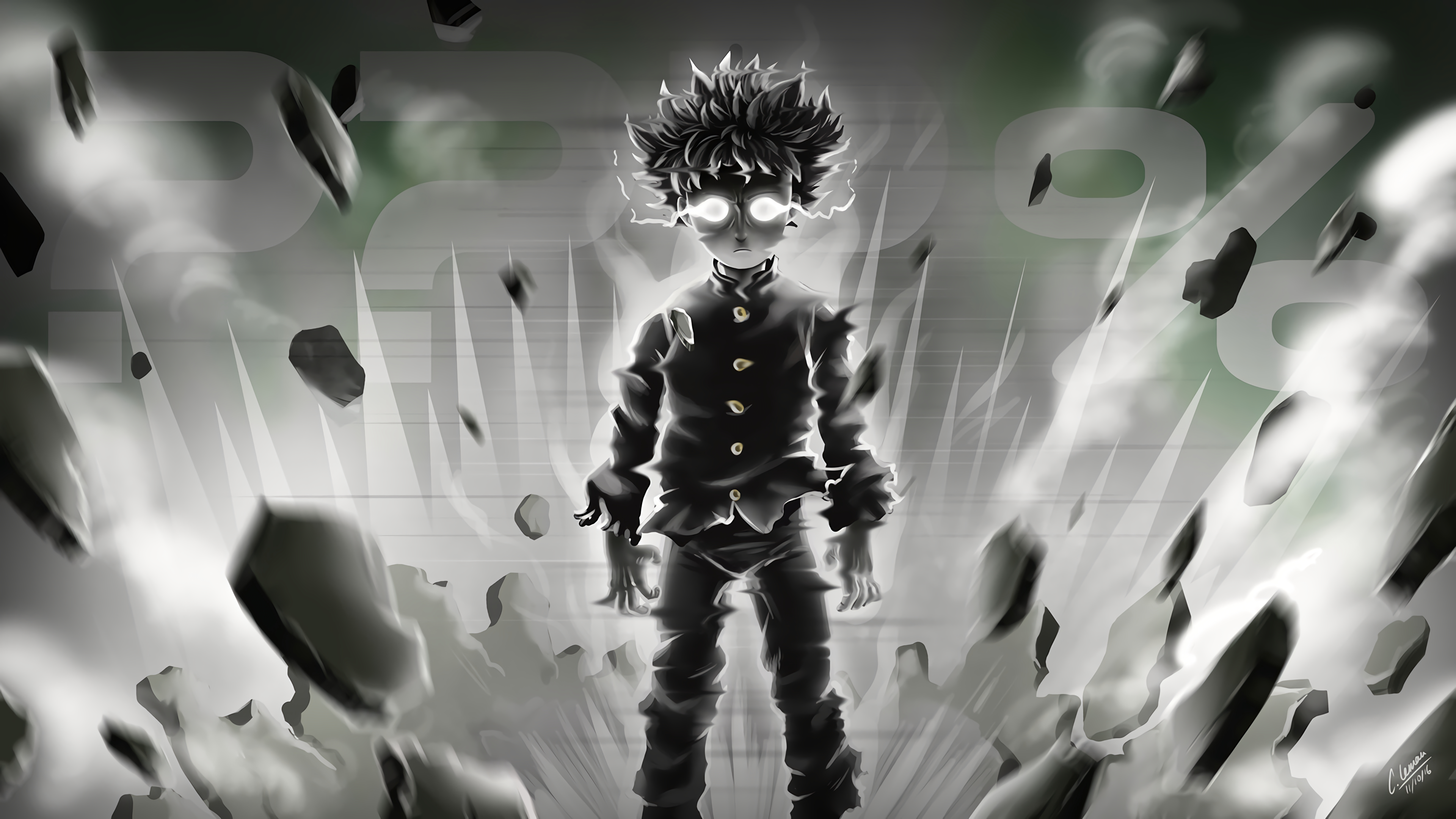 3840x2160 Anime Mob Psycho 100 HD Wallpaper and Background, Desktop