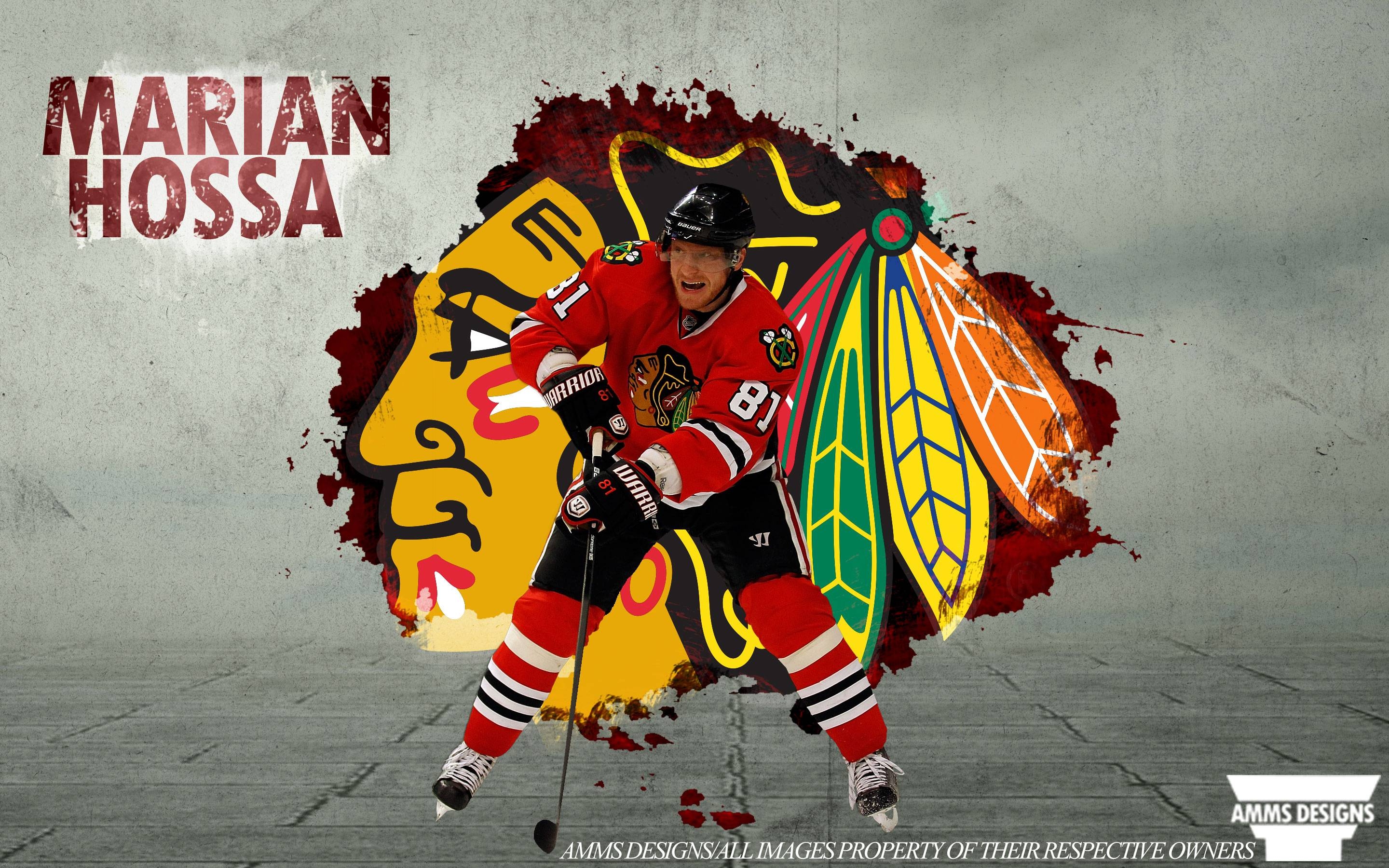 2880x1800 NHL Wallpaper Hossa Chicago Blackhawks 2014 wallpaper, Desktop