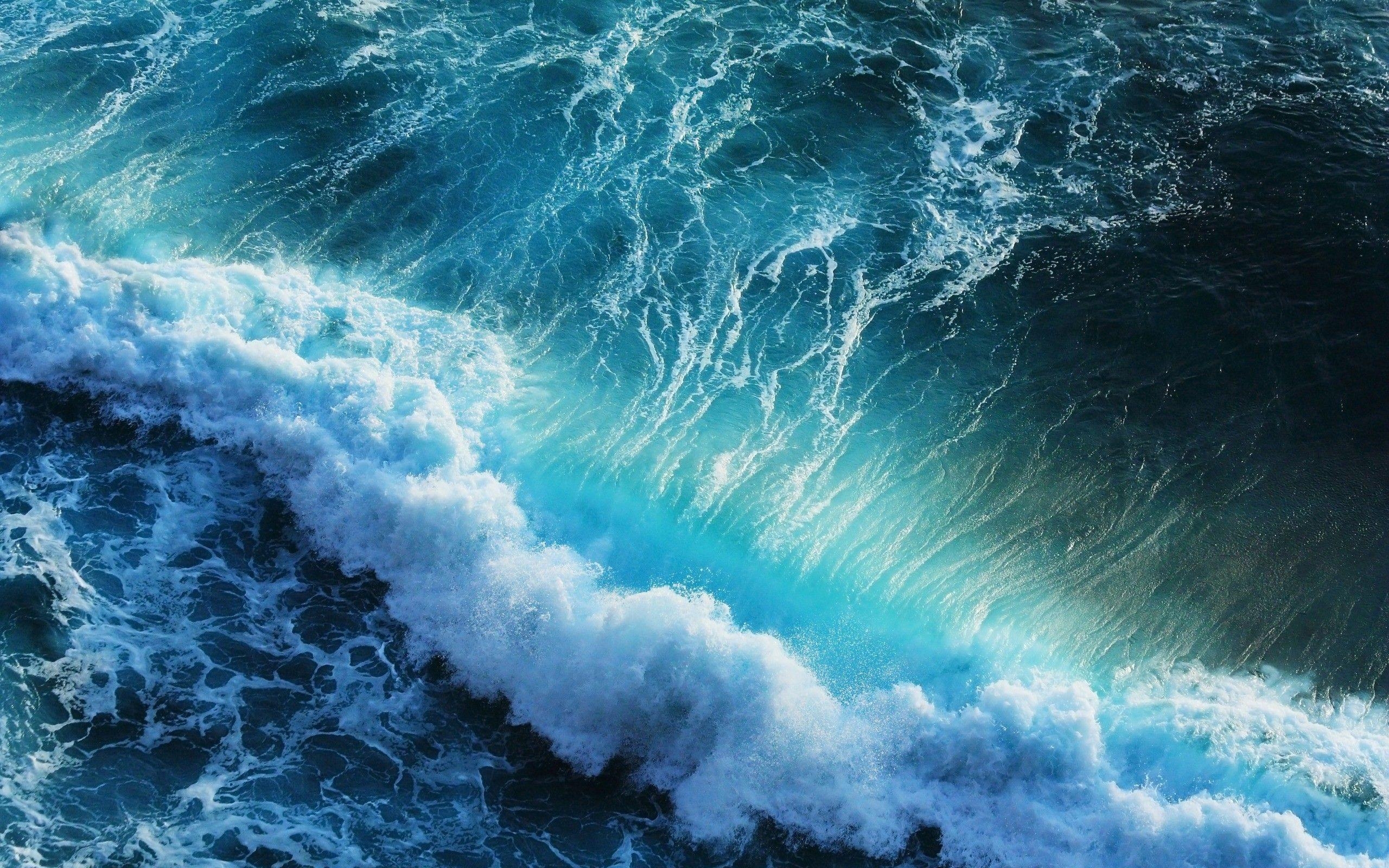 2560x1600 Ocean Waves Wallpaper HD, Desktop