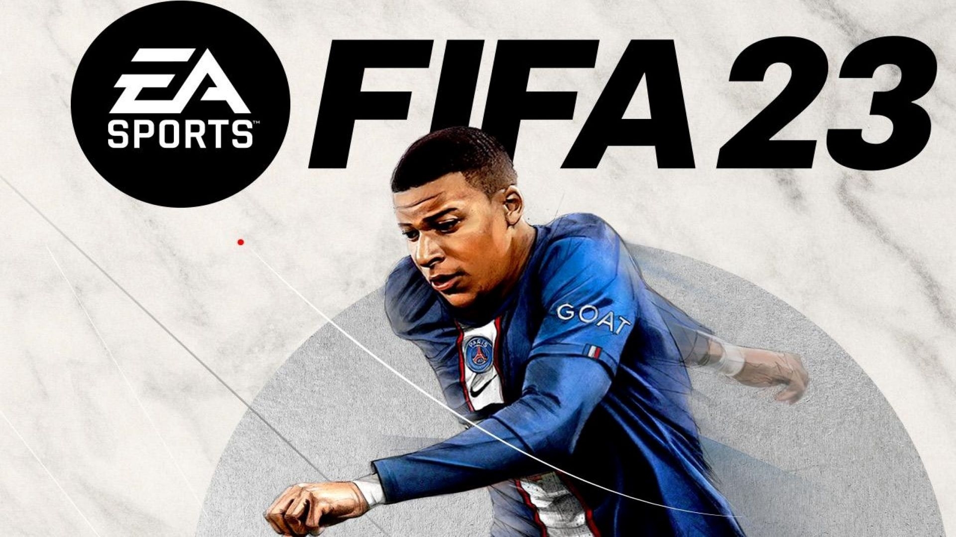 1920x1080 FIFA 23 standard edition cover star is Kylian Mbappe, Desktop