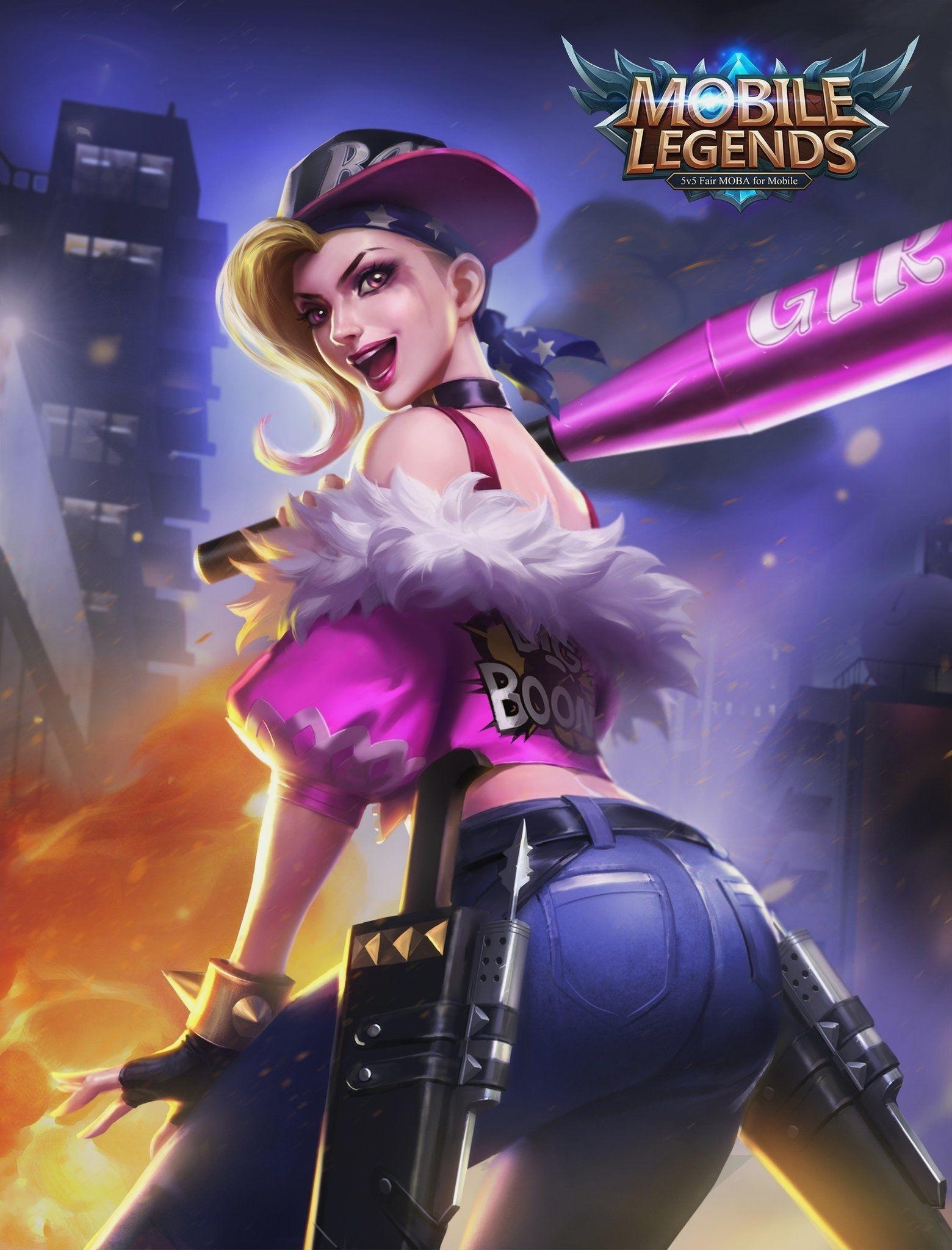 1560x2050 Wallpaper HD Mobile Legend Eudora Legends Fanny Skin, Phone