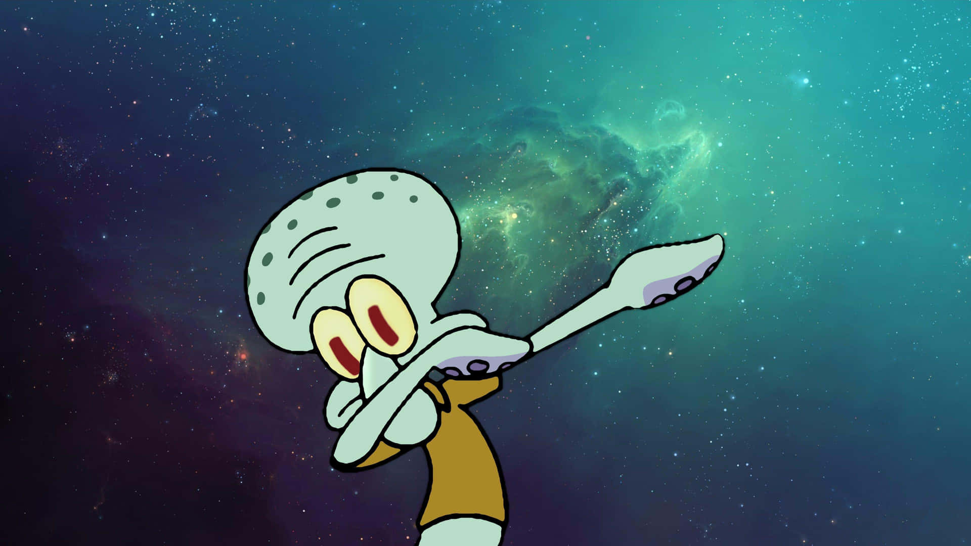 1920x1080 Aesthetic Squidward Wallpaper, Desktop