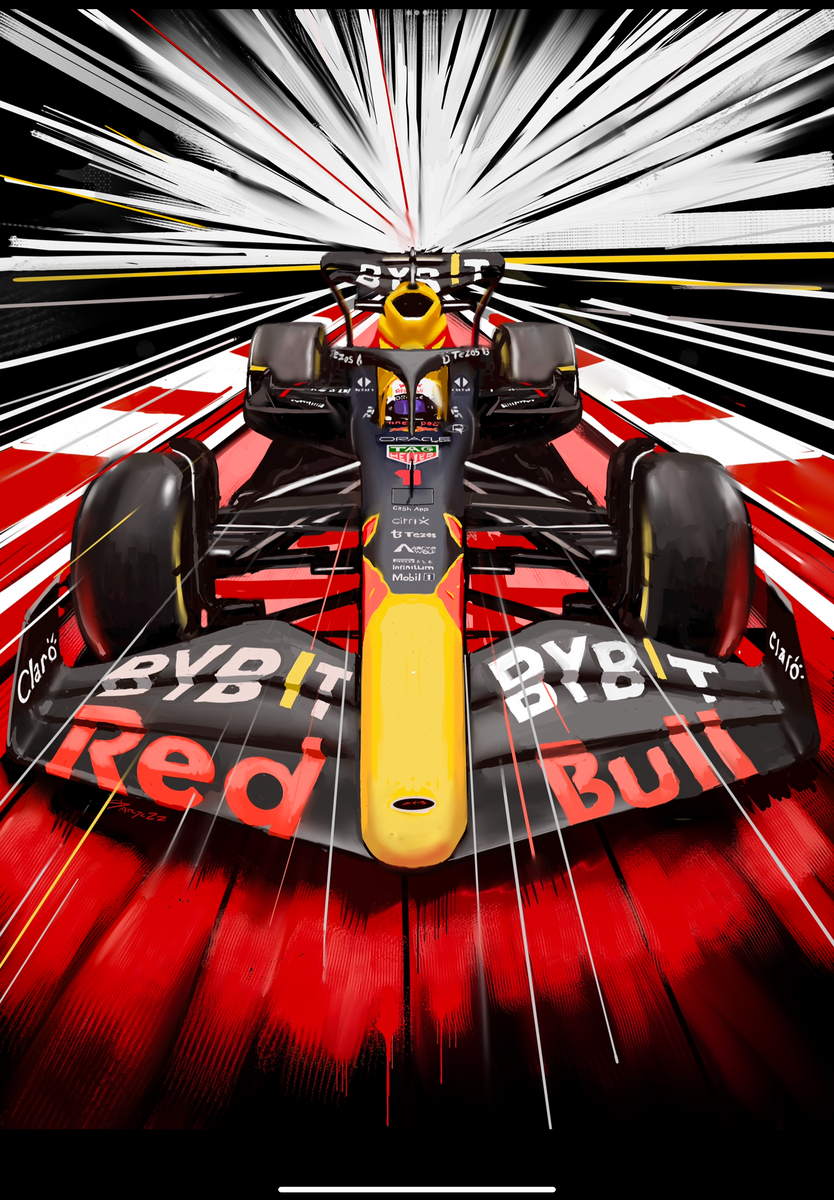 840x1200 Max Verstappen 2022 race car, Phone