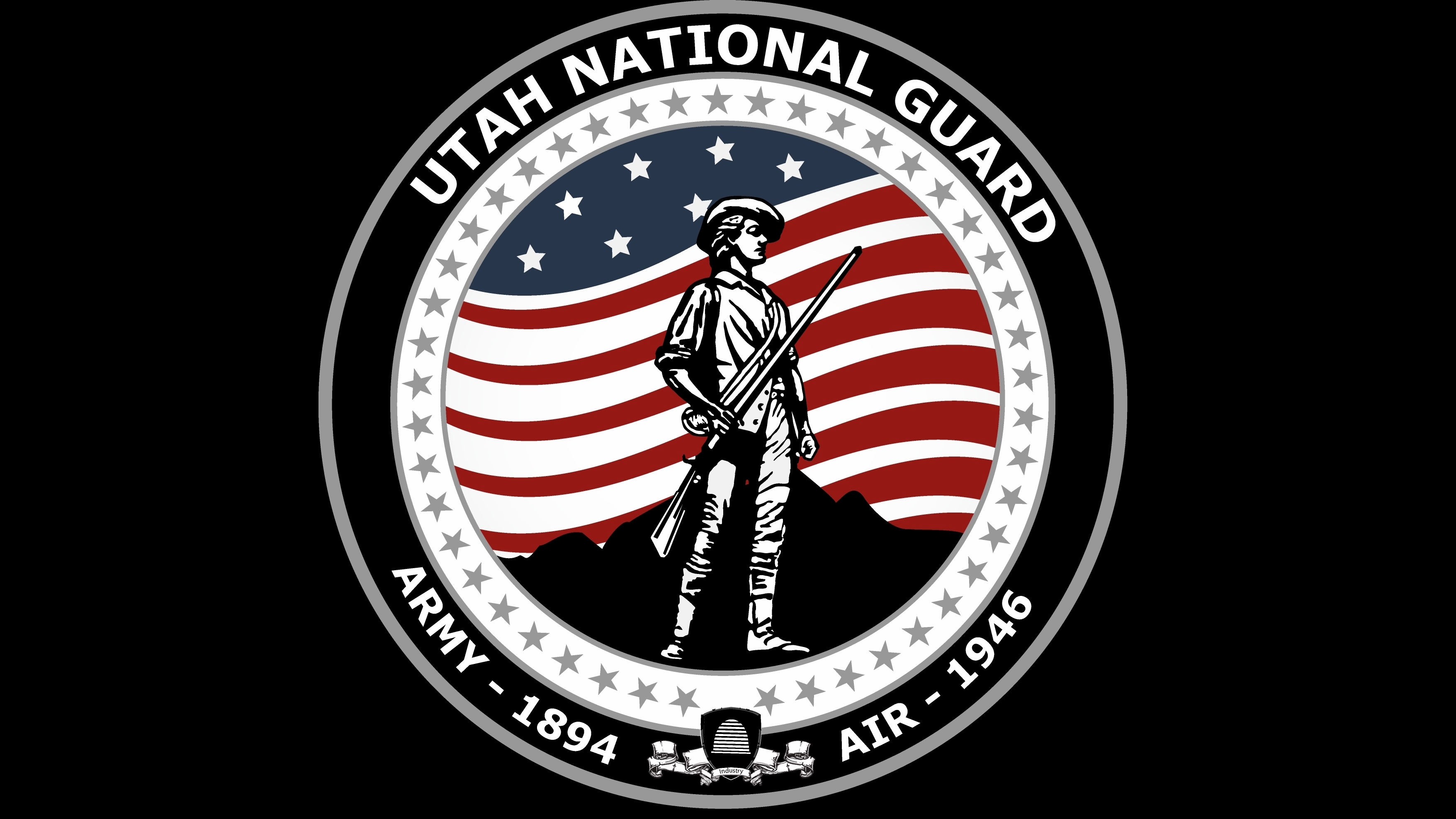 3520x1980 National Guard HD Wallpaper Army National Guard Logo Wallpaper & Background Download, Desktop