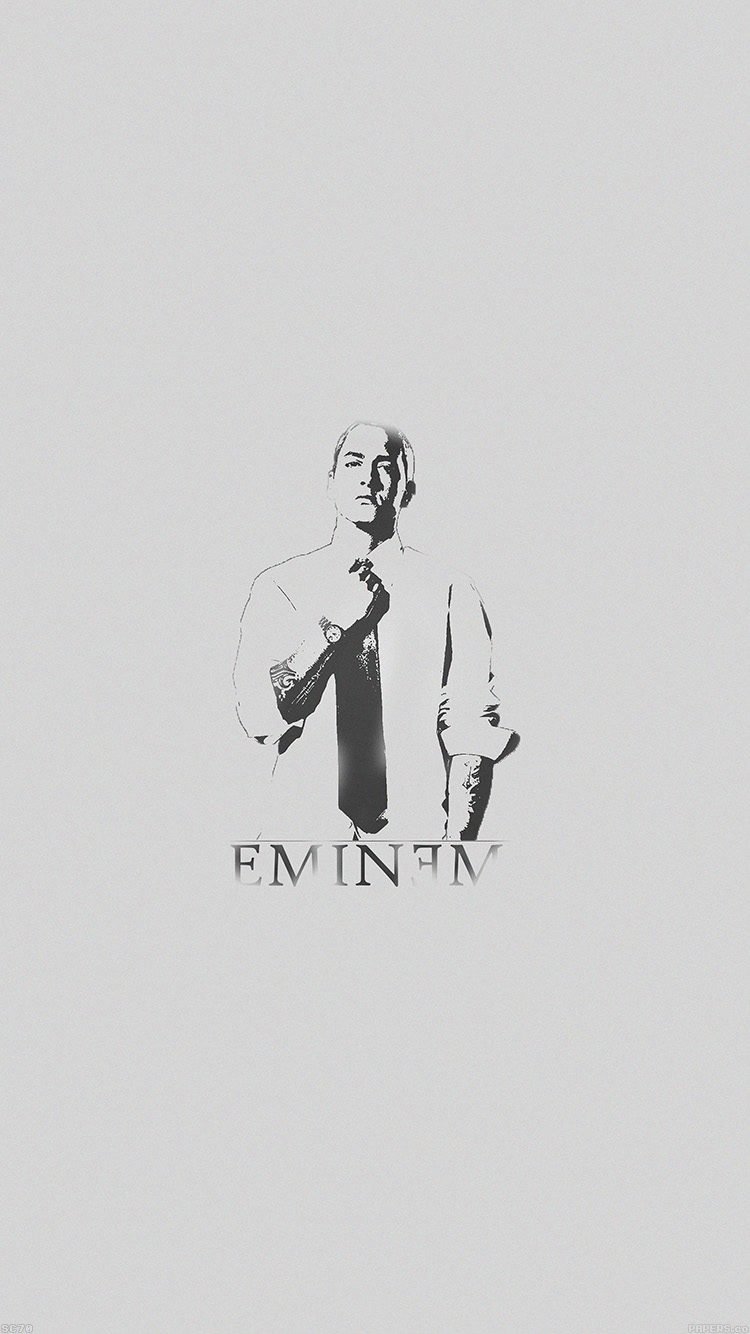 750x1340 Eminem Art Minimal, Phone