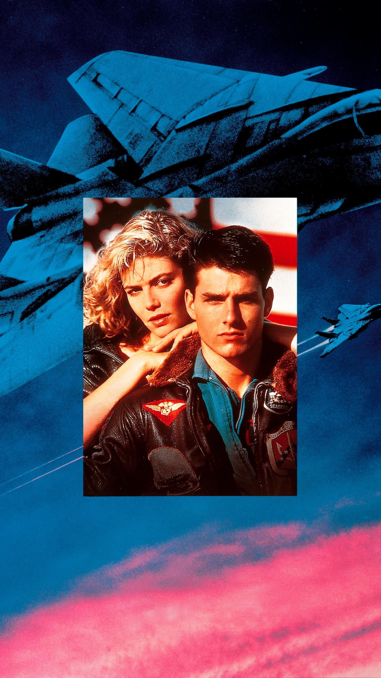 1540x2740 Top Gun (1986) Phone Wallpaper, Phone