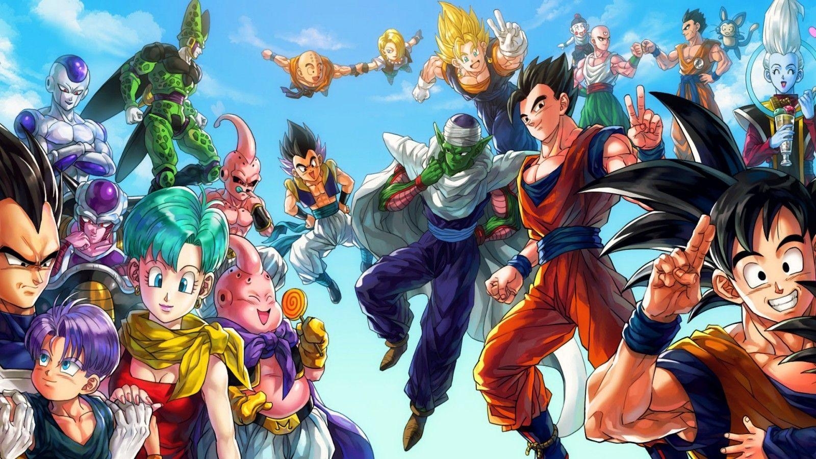 1600x900 Son Gohan, #anime, #Dragon Ball, #Vegeta, #Bulma, #Majin Boo, Desktop