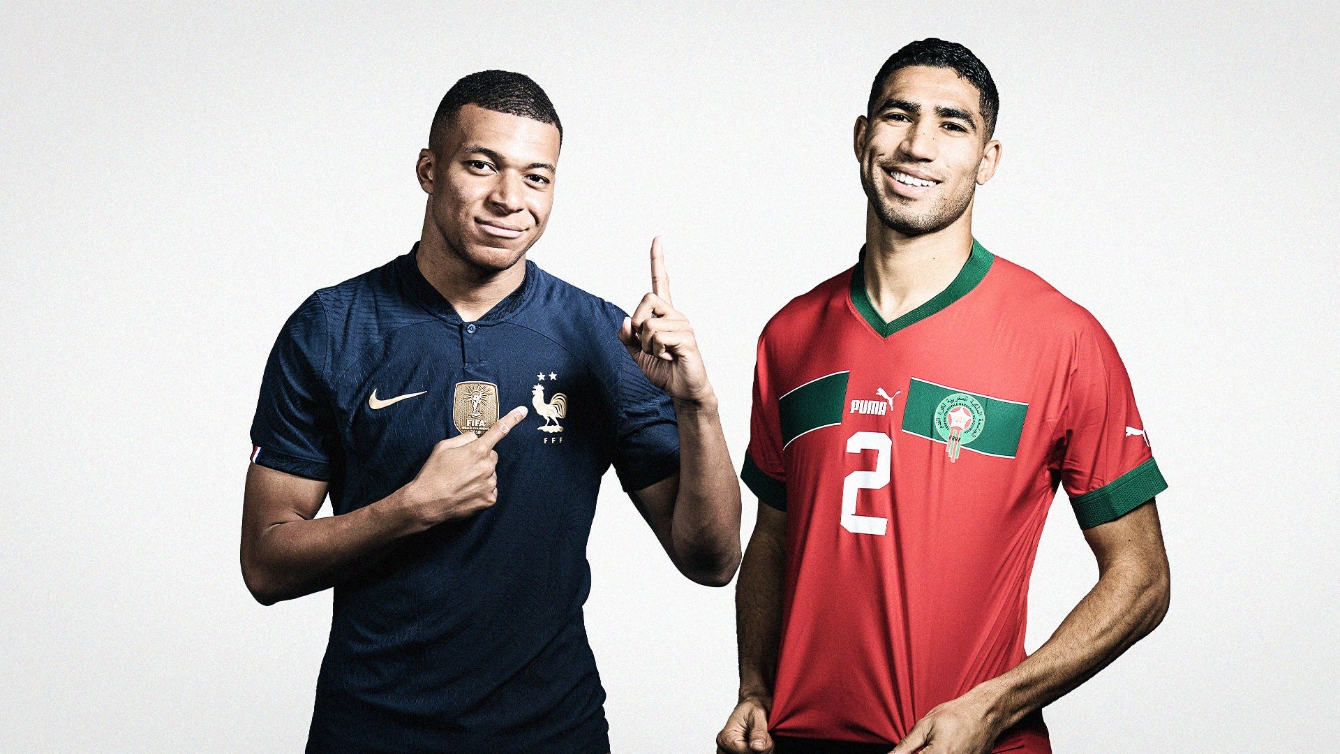 1920x1080 Mbappe Vs Hakimi: The Bromance Turned Battle That Could Decide France And Morocco's World Cup Fate. Goal.com US, Desktop