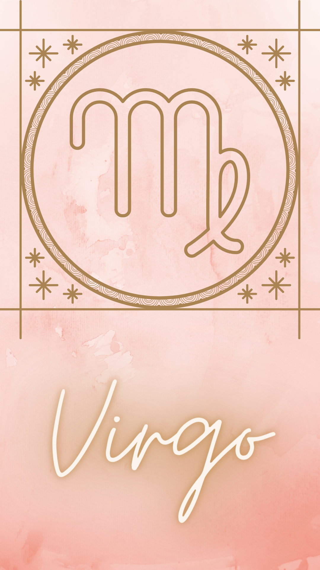 1080x1920 Virgo Zodiac Phone Wallpaper/ Background. Zodiac signs virgo, Sagittarius wallpaper, Zodiac signs symbols, Phone