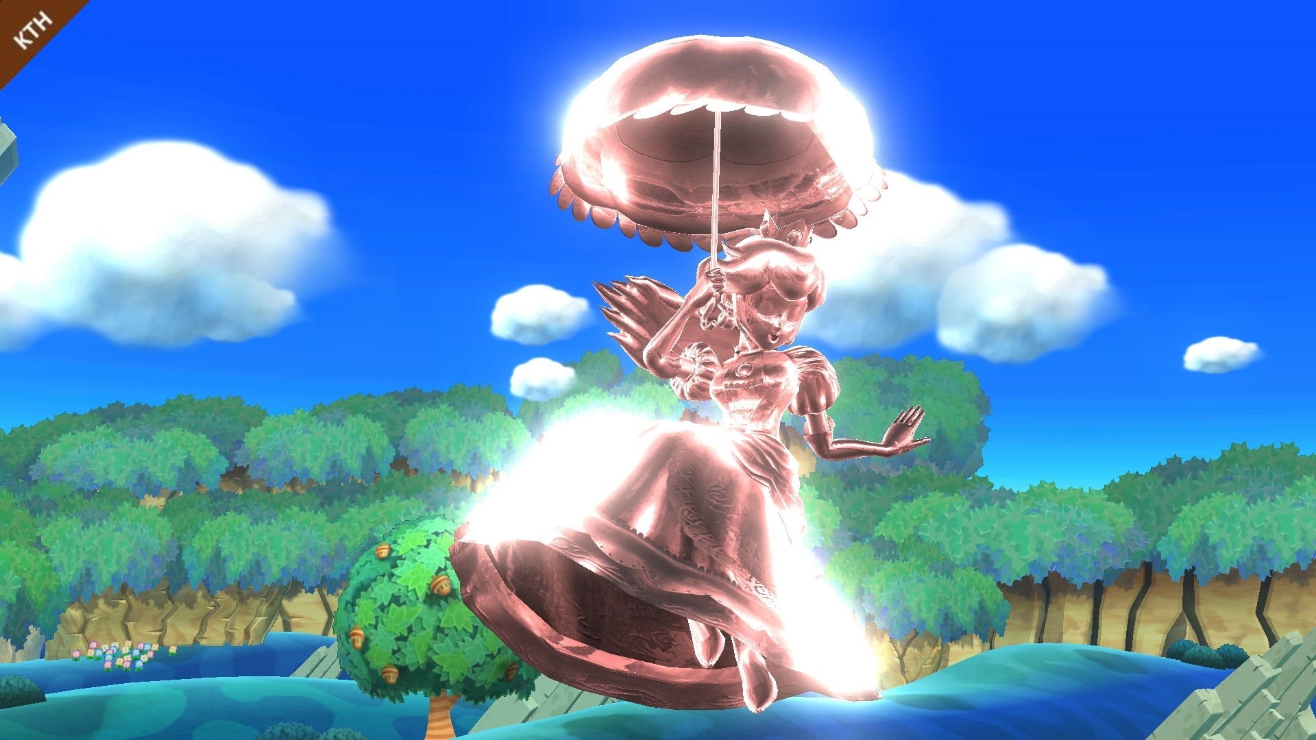 1920x1080 Pink Gold Peach [Super Smash Bros. (Wii U)] [Mods], Desktop