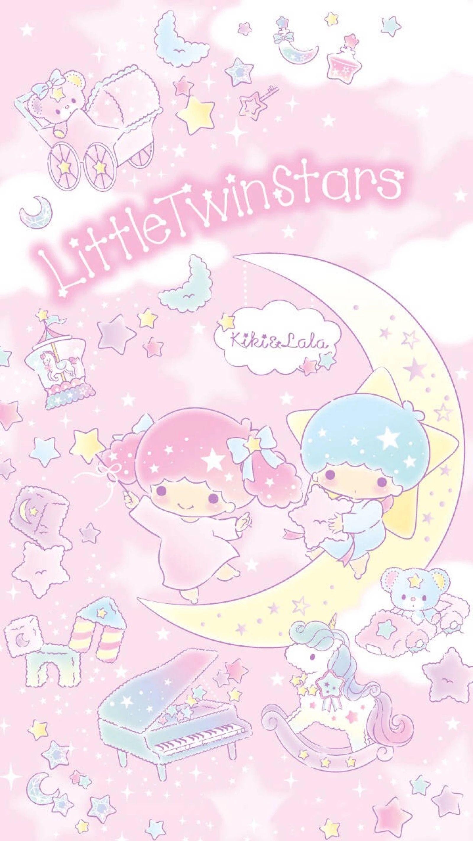 1600x2850 Little Twin Stars. Wallpaper iphone cute, Little twin stars, Phone