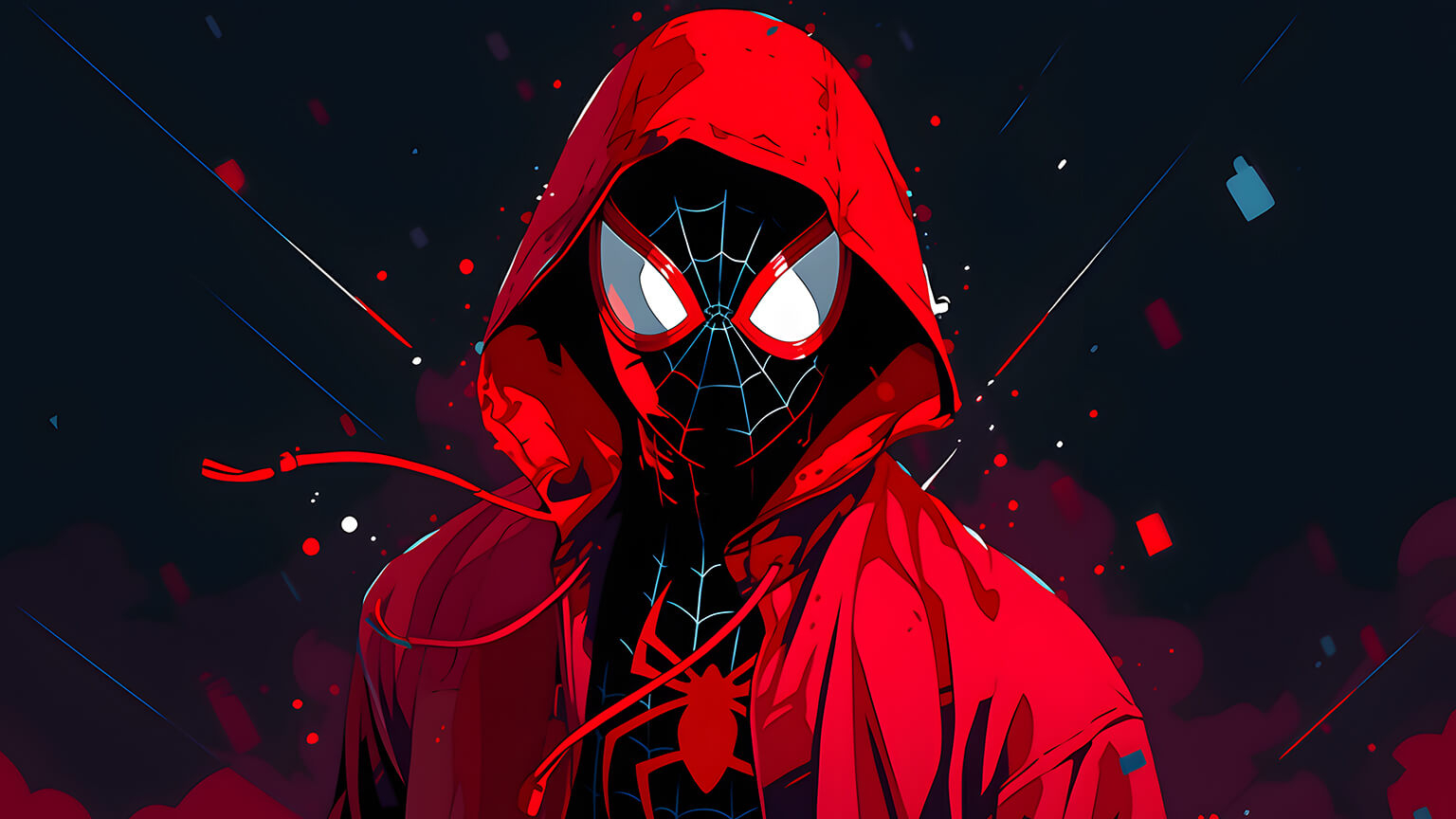 Spider-Man, Art, AI-Wallpaper, HD