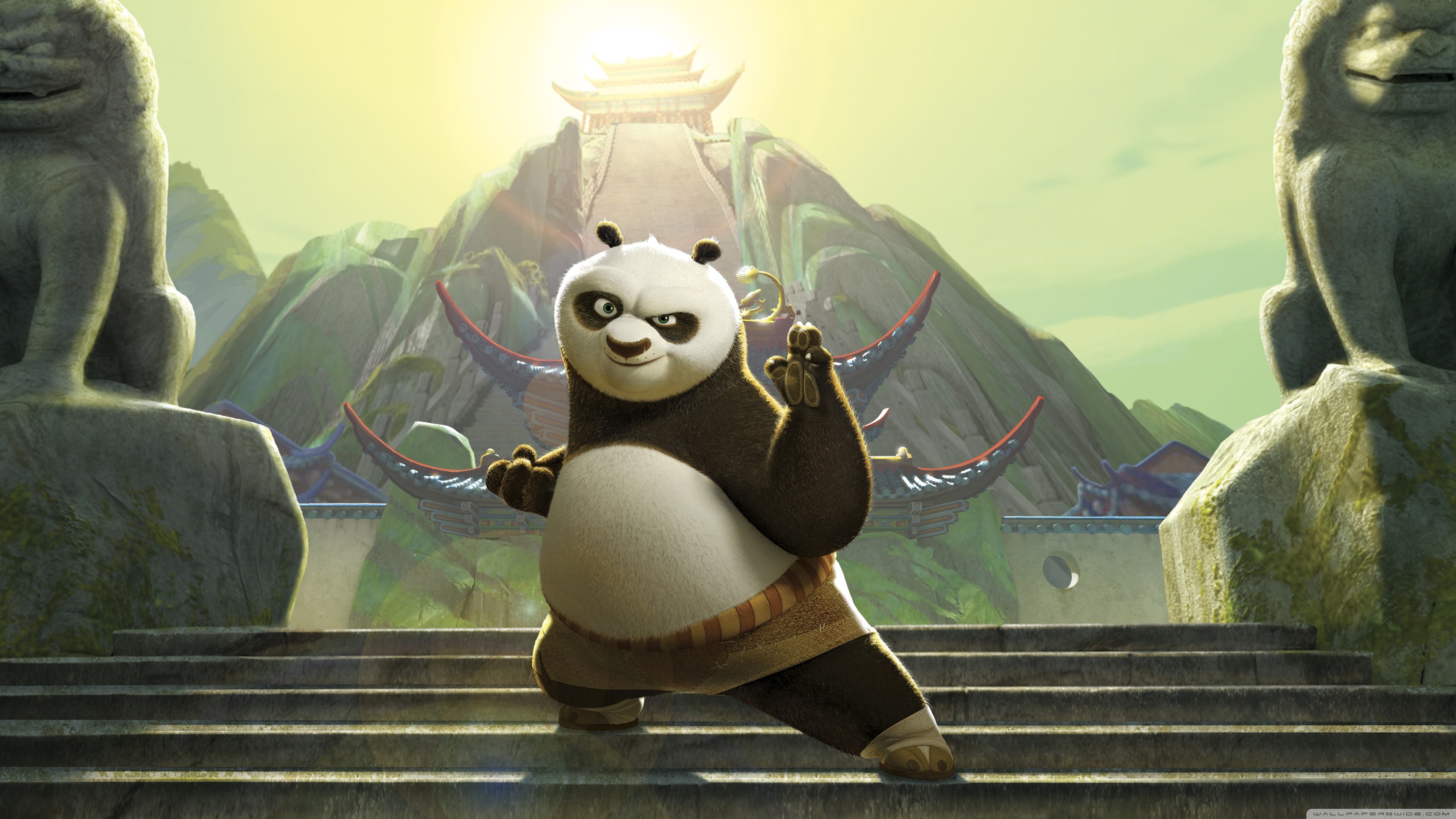 3840x2160 Kung Fu Panda Ultra HD Desktop, Desktop