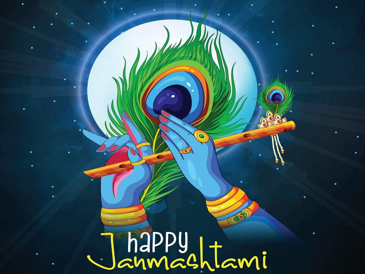 1200x900 Happy Krishna Janmashtami 2020: Image, Cards, Quotes, Wishes, Desktop