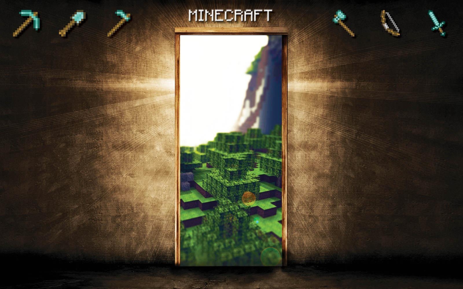 1600x1000 Epic Minecraft Background, Desktop