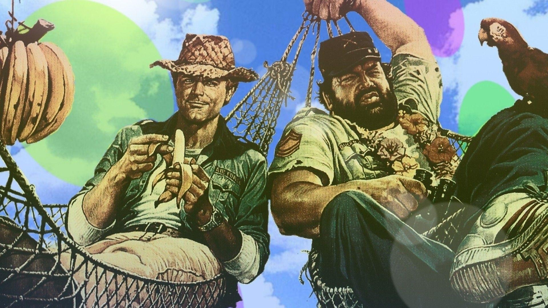 1920x1080 Simply: Bud Spencer Terence Hill actors movies stars, Desktop