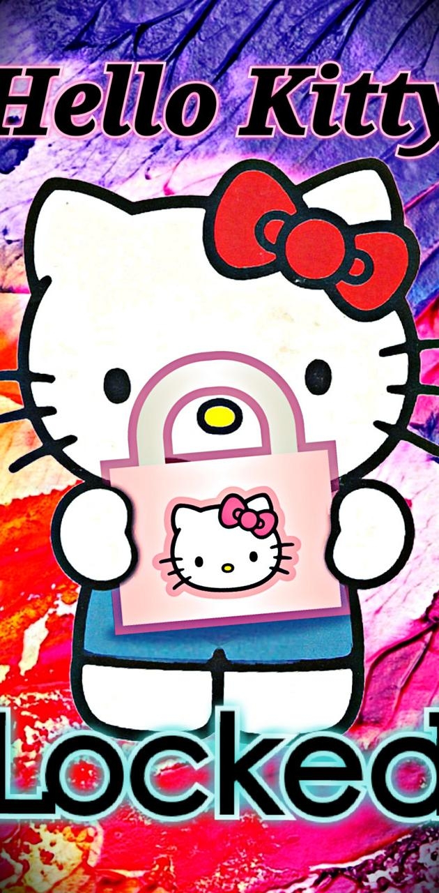 630x1280 HelloKitty Locked wallpaper, Phone