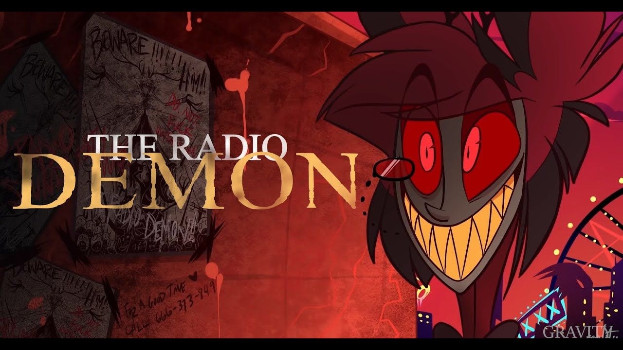 1280x720 AMV」Alastor The Radio Demon.. HAZBIN HOTEL, Desktop