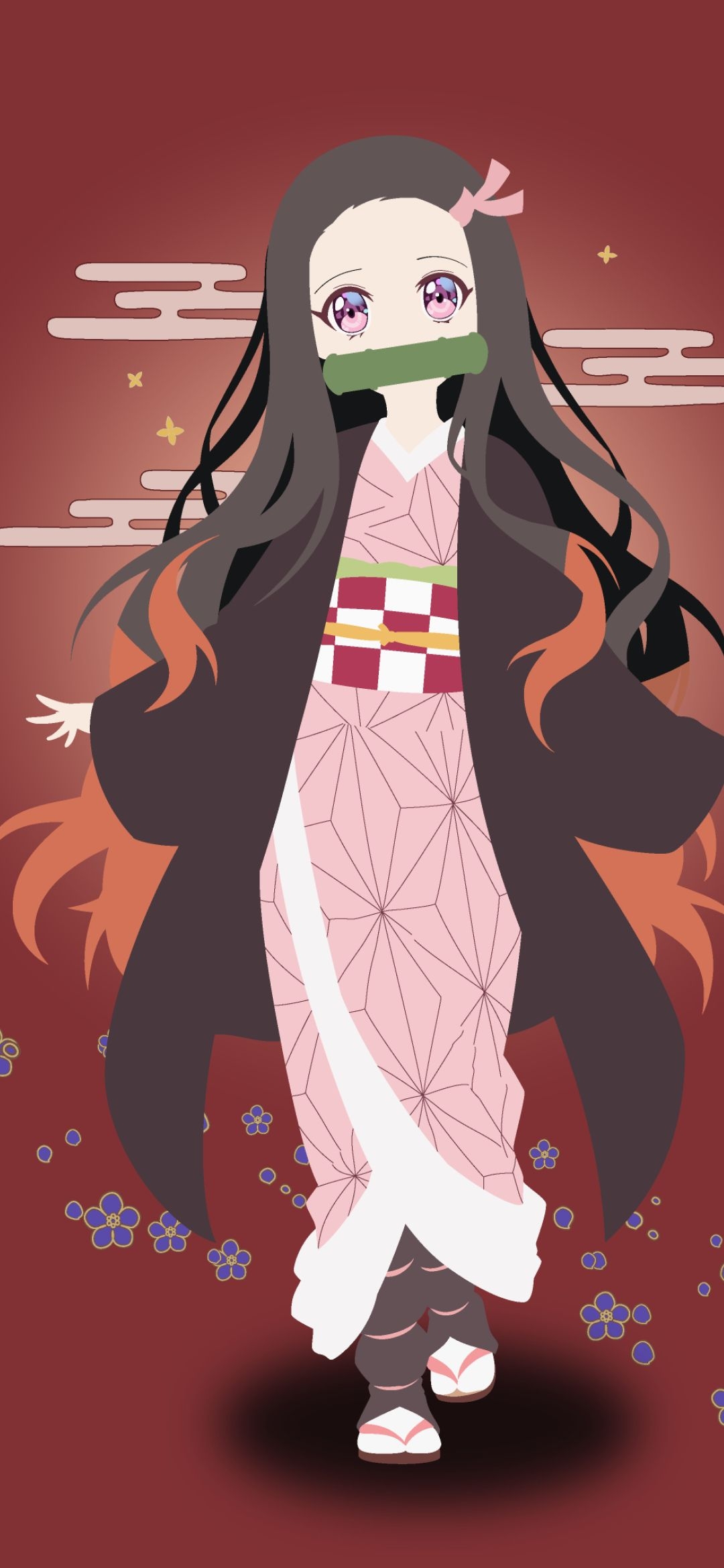 1080x2340 Nezuko  Resolution Wallpaper, HD Anime 4K, Phone