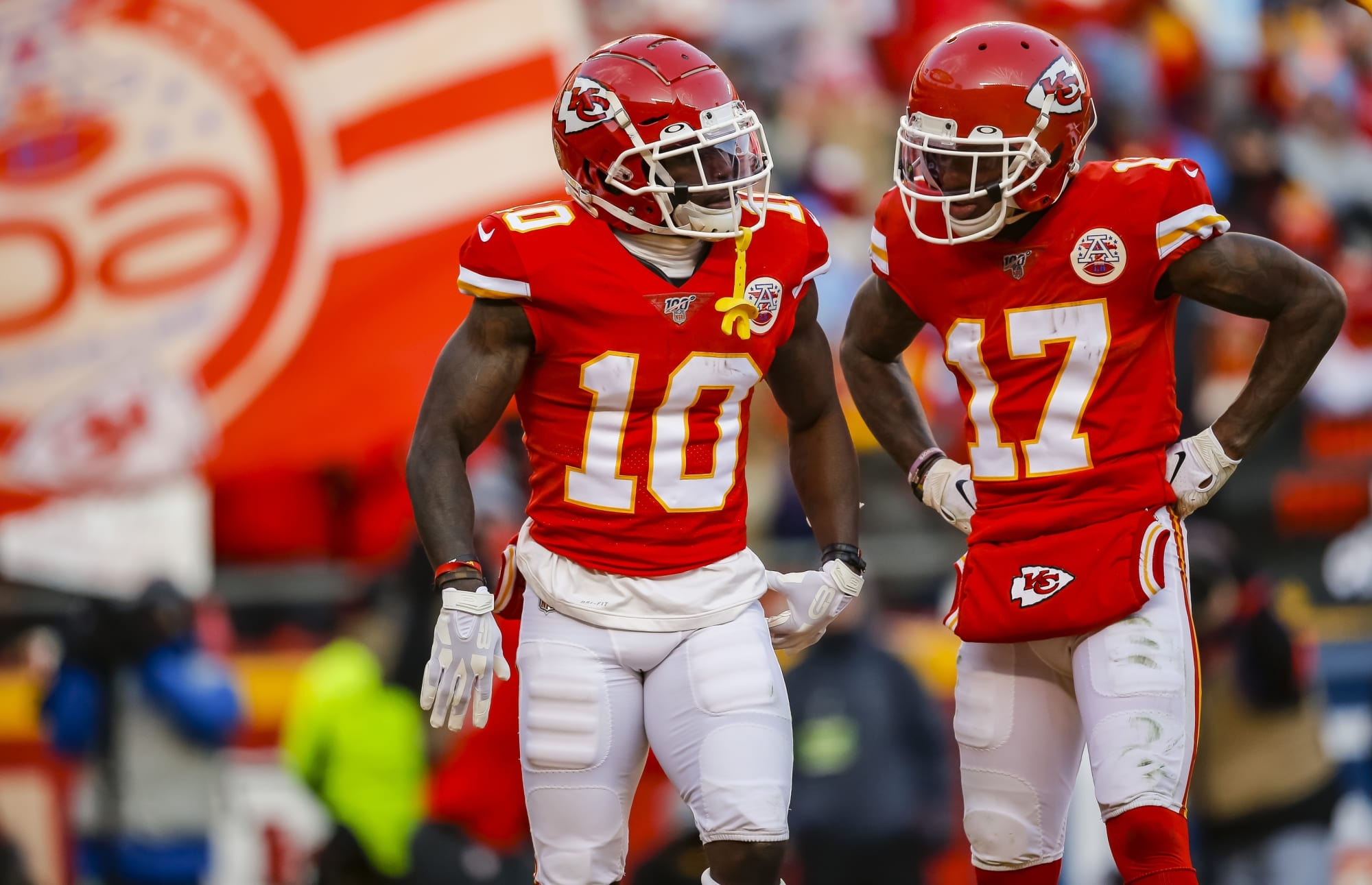 2000x1300 Tyreek Hill and Patrick Mahomes clowning Mecole Hardman is goals, Desktop