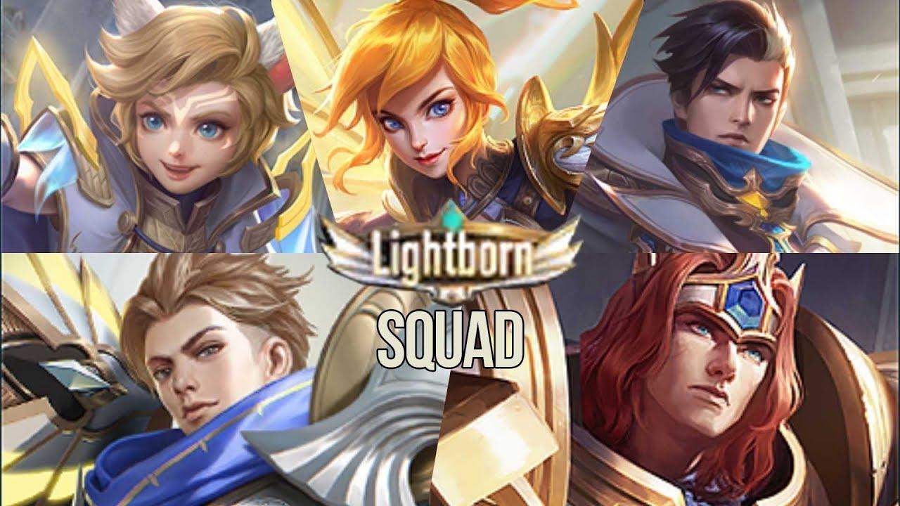 1280x720 LIGHTBORN SQUAD SKINS OVERRIDER, FANNY RANGER, HARITH INSPIRER, TIGREAL DEFENDER, Desktop