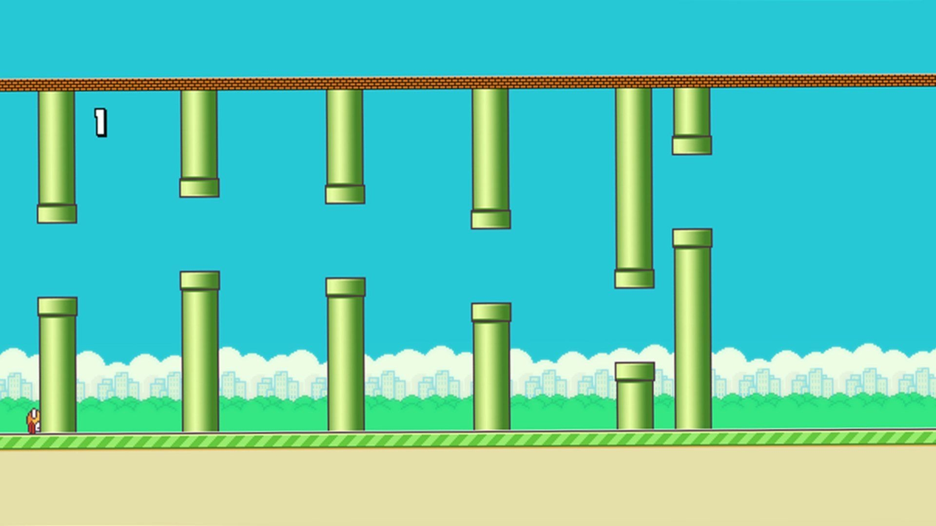 1920x1080 HD Flappy Bird Game Wallpaper, Desktop