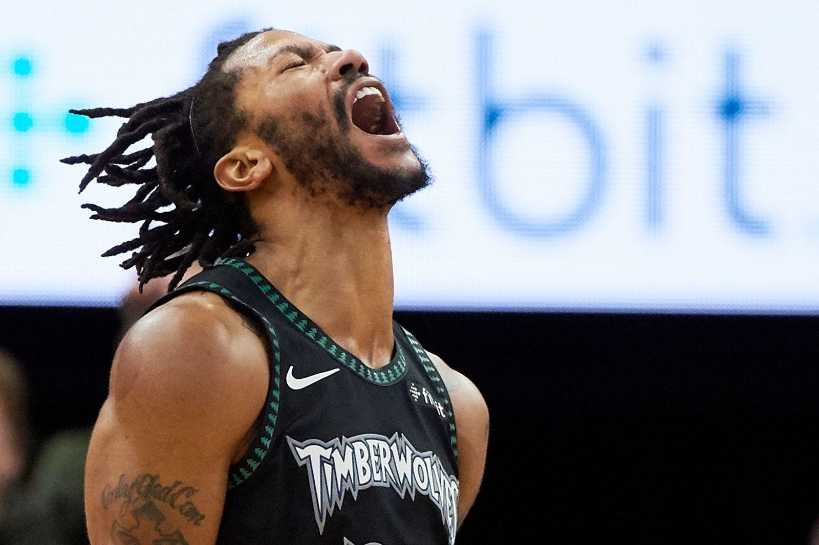 1600x1070 Minnesota Timberwolves: Derrick Rose drops Wolves beat Jazz, Desktop