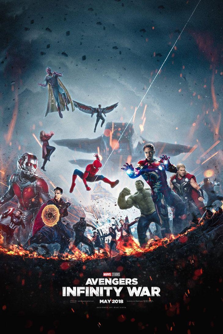 730x1100 Avengers: Infinity War Poster, Phone