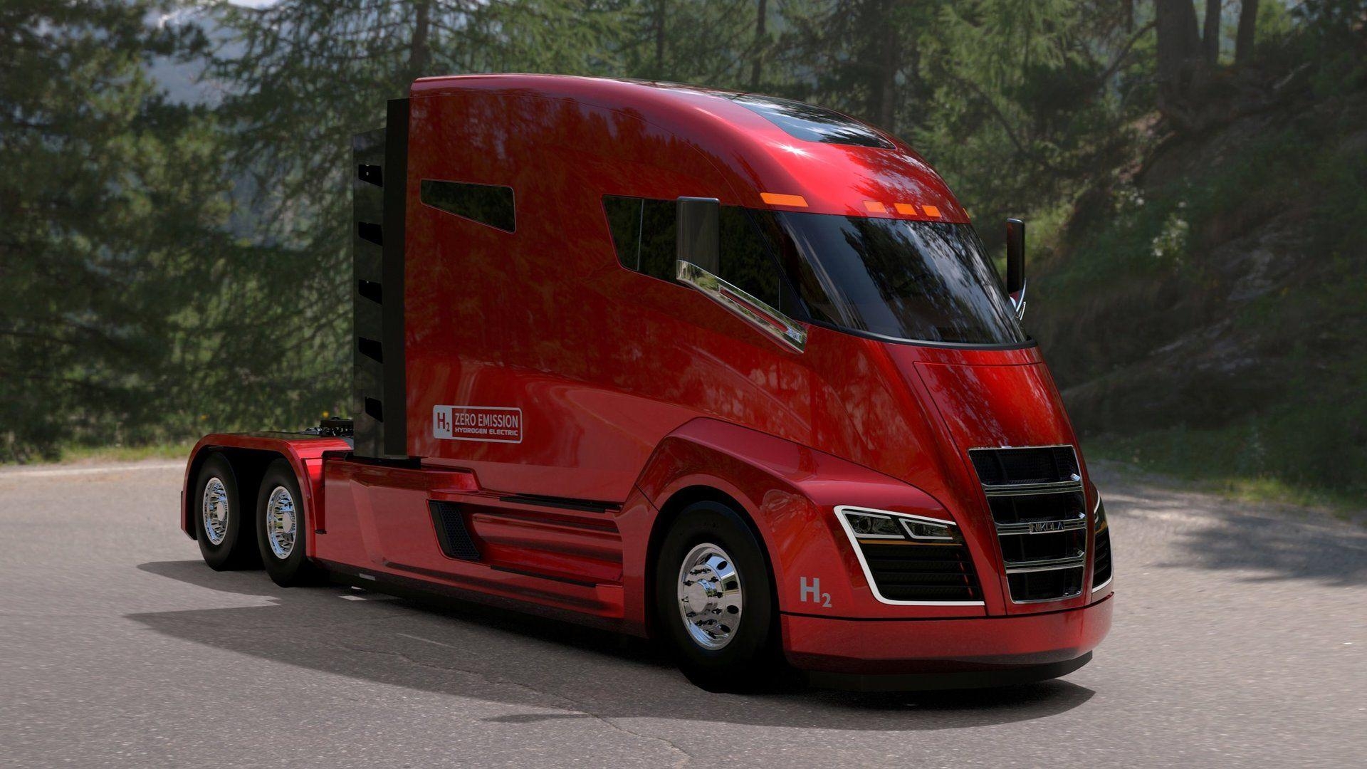 1920x1080 Nikola One truck will run on hydrogen, not battery power, Desktop