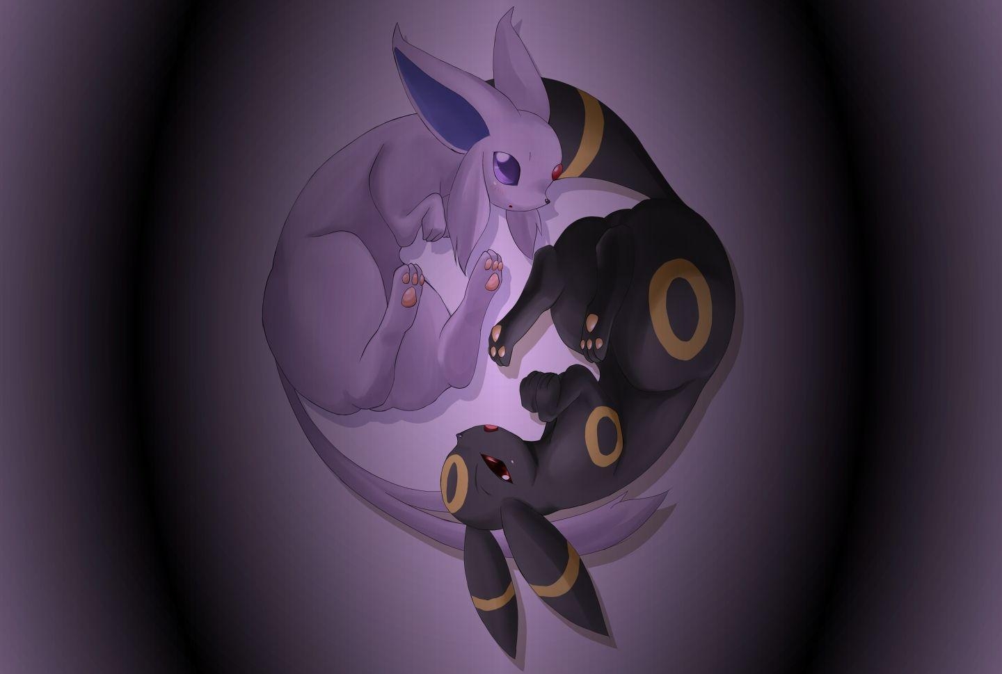 1440x970 umbreon espeon another of my fav yes an eeveefag, Desktop