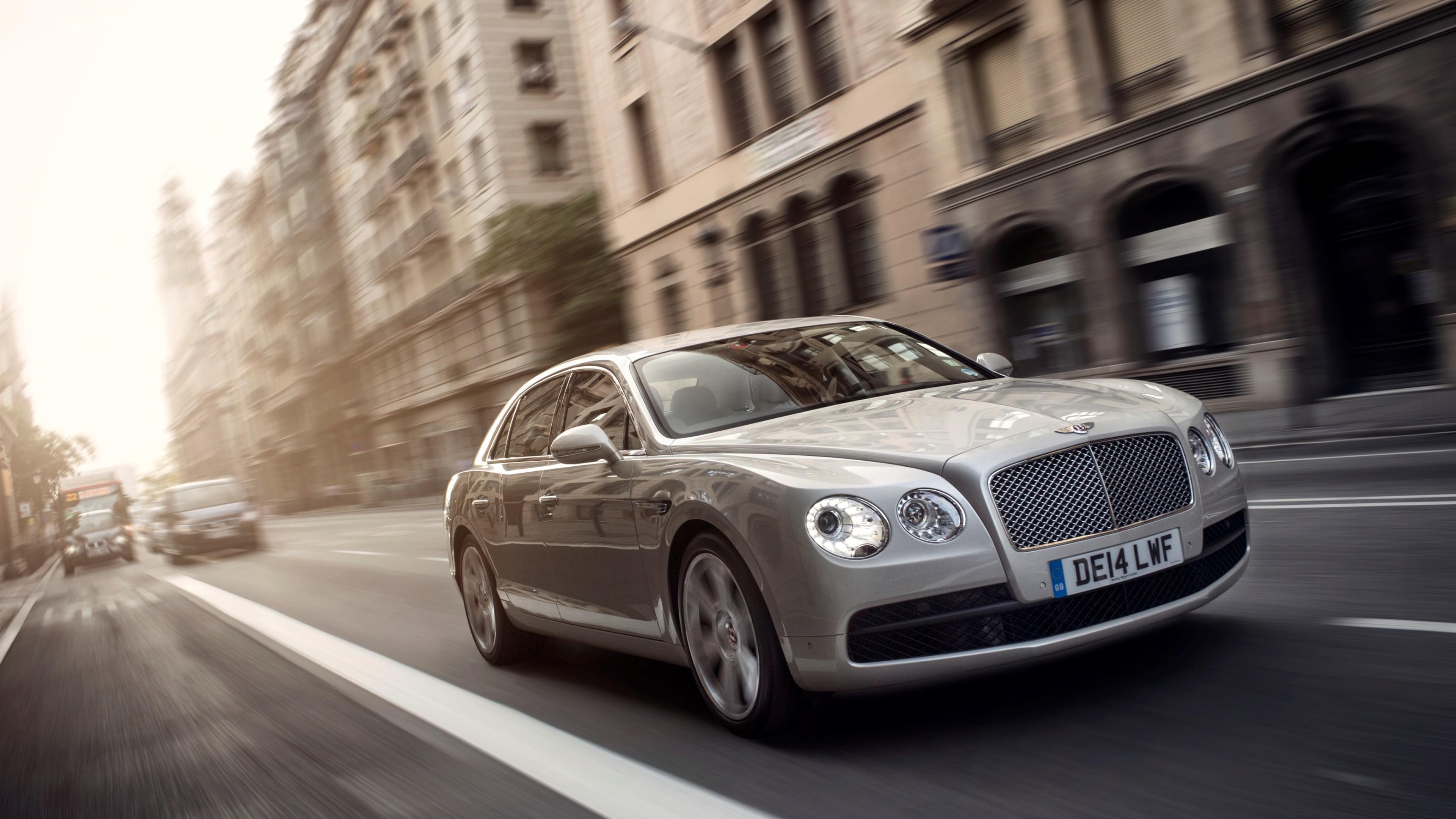 3840x2160 Wallpaper Bentley Flying Spur, sedan, luxery, grey., Cars & Bikes, Desktop