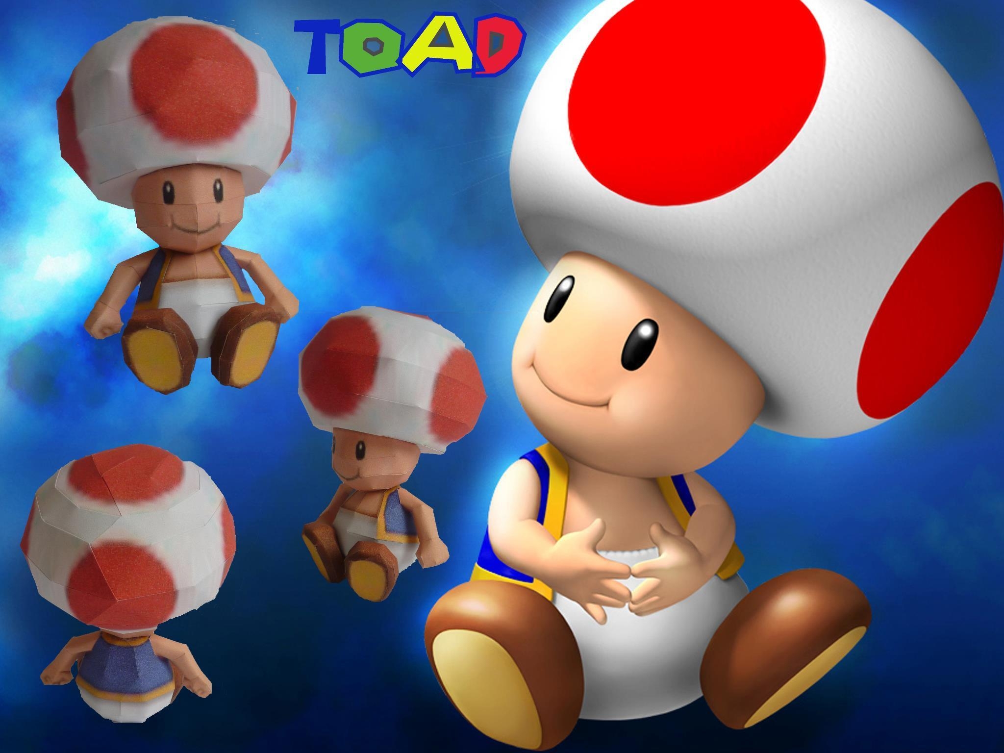 2050x1540 Mario Toad Wallpaper, Desktop