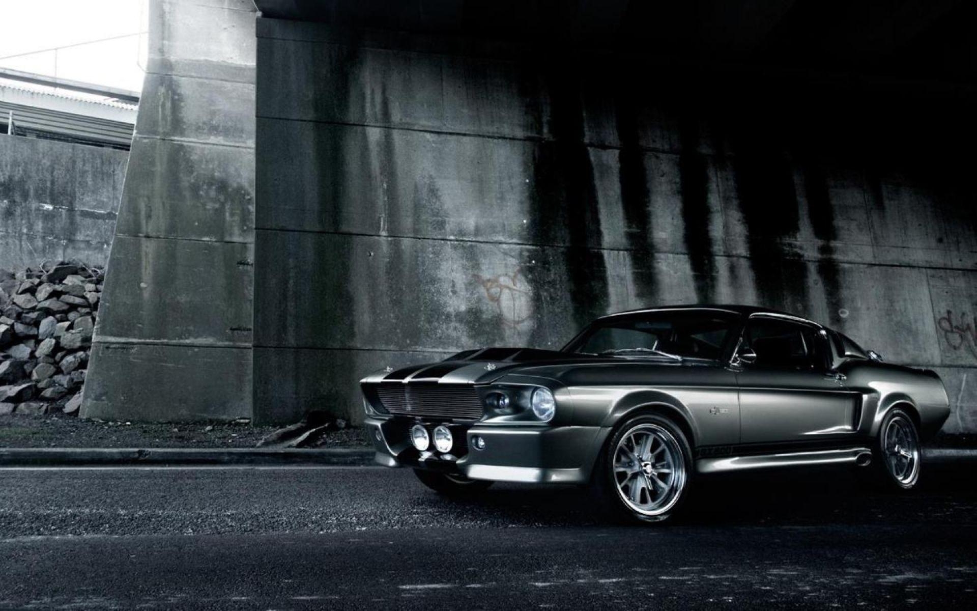 1920x1200 Ford Mustang 1967 Black HD Wallpaper, Background Image, Desktop