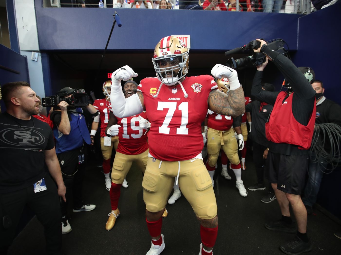 1400x1050 49ers News: LT Trent Williams' X Rays On His Right Ankle Comes Back Negative, Desktop