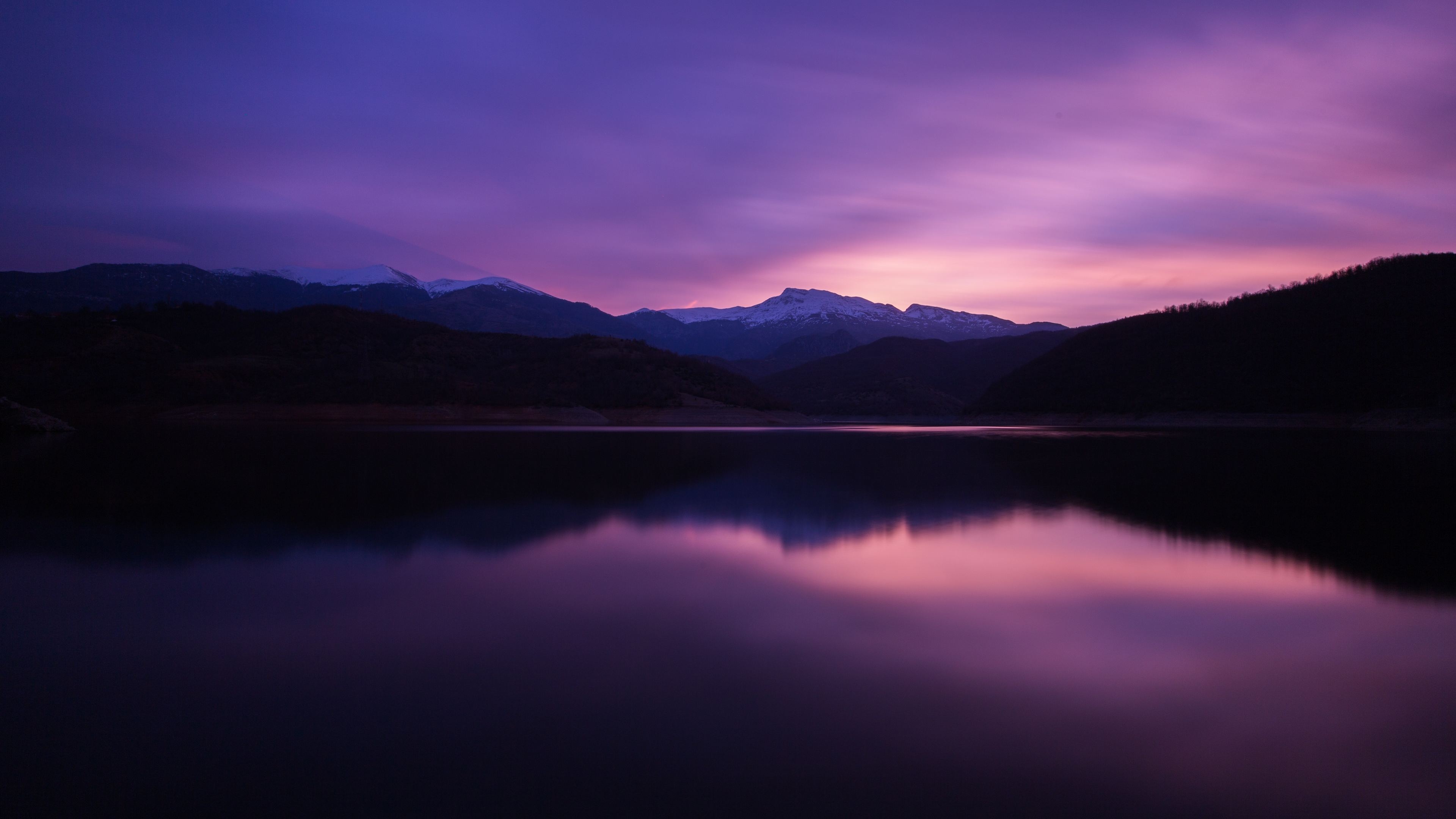 3840x2160 Wallpaper 4k Mountain Lake Night Reflection 4k 4k Wallpaper, 5k Wallpaper, Hd Wallpaper, Lake Wallpaper, Mountains Wallpaper, Nature Wallpaper, Night Wallpaper, Reflection Wallpaper, Desktop