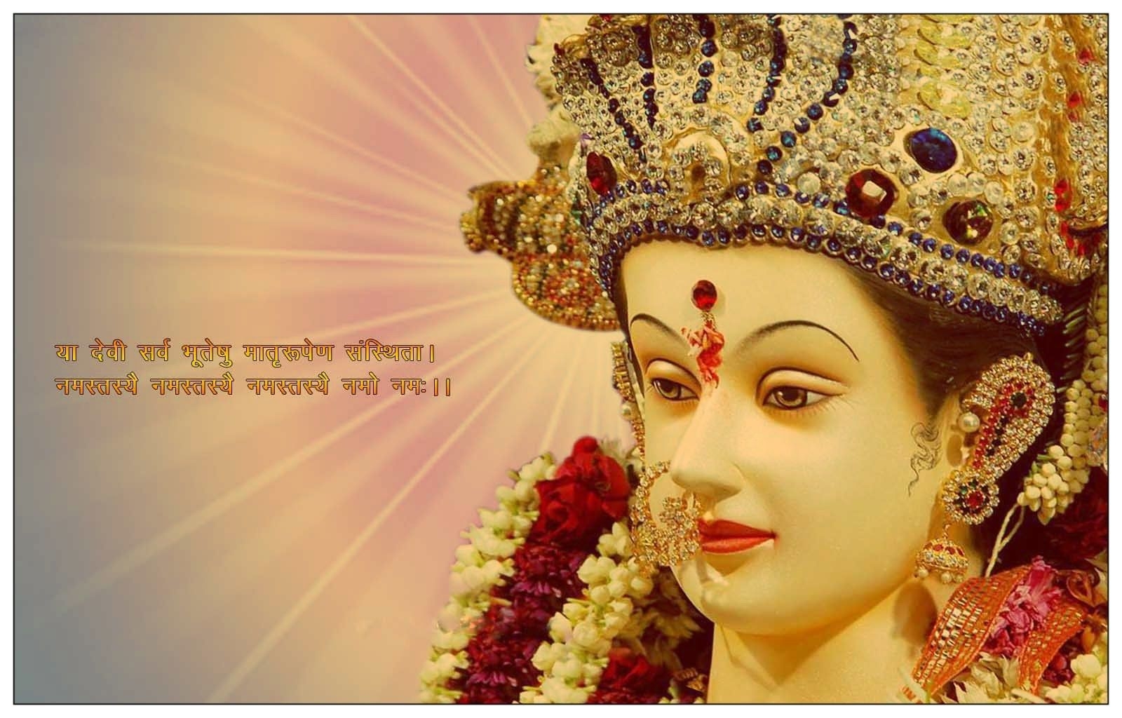 1600x1030 God Durga HD Wallpaper, Desktop