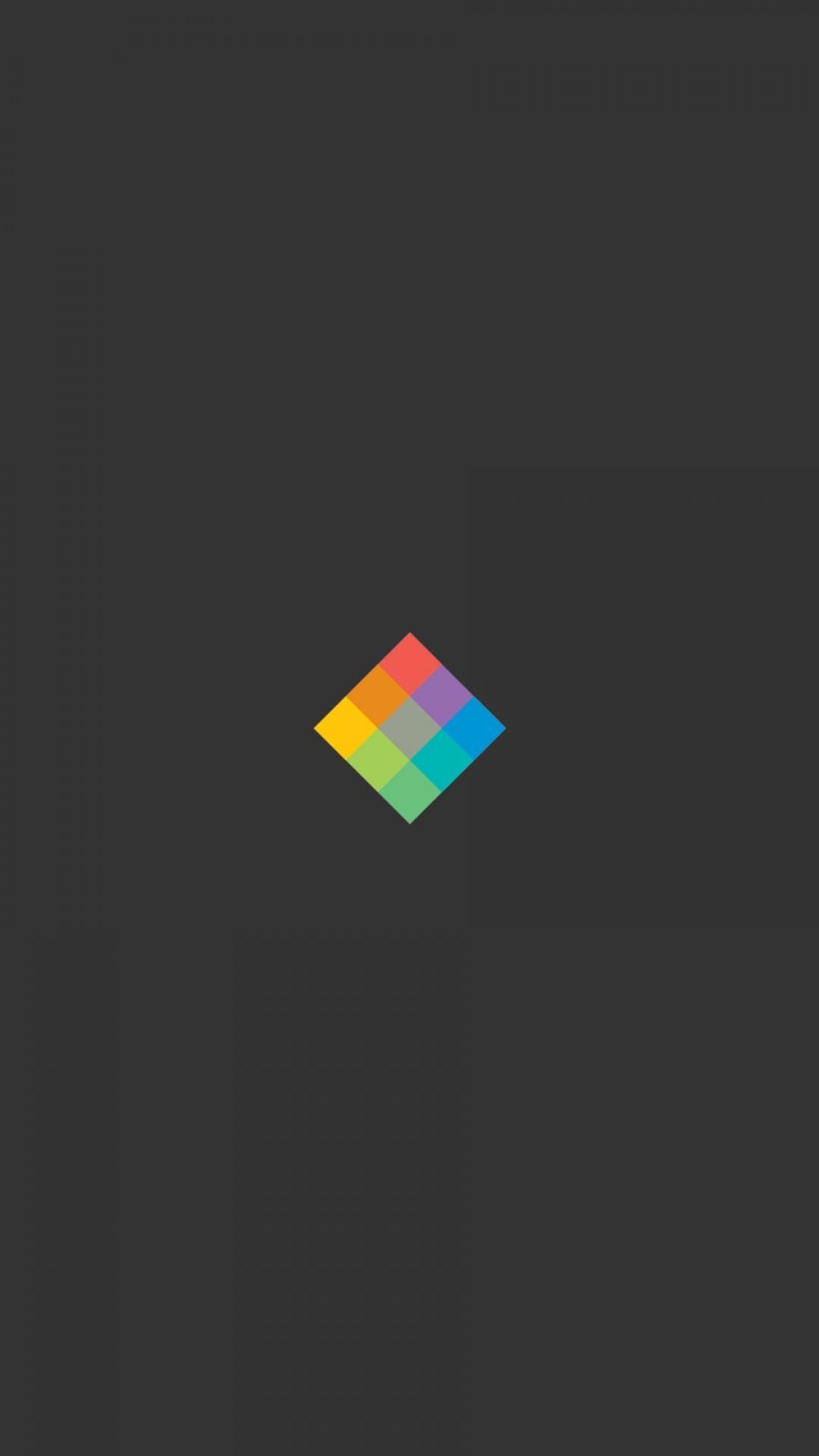 1080x1920 Flat Rubik's Cube. Tap To See Minimal IPhone 5 6 Wallpaper, Phone