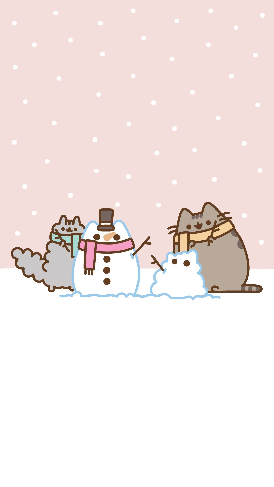 1080x1920 Fond ecran Noël. Cute christmas wallpaper, Pusheen christmas, Wallpaper iphone christmas, Phone