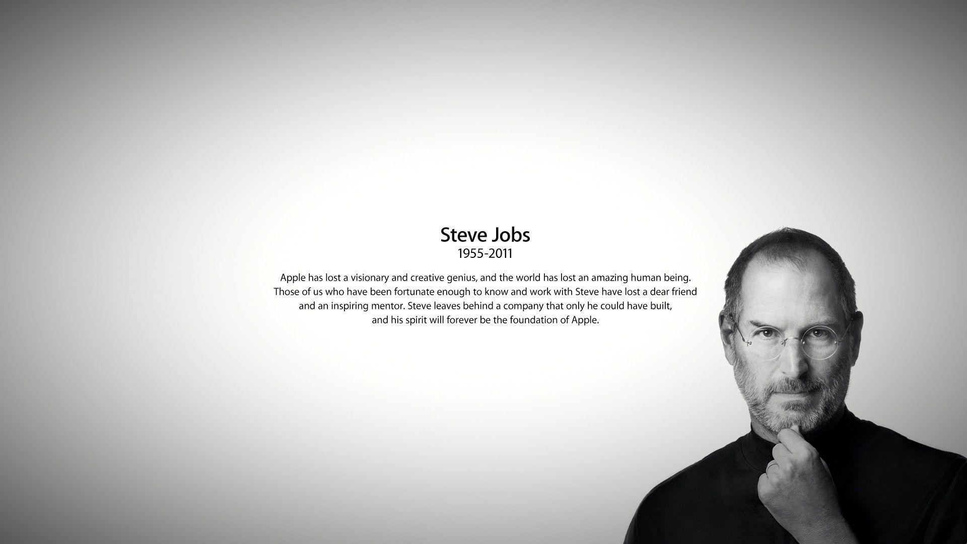 1920x1080 Steve Jobs, Desktop