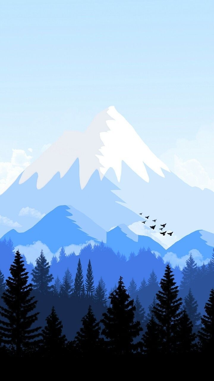 720x1280 Cartoon Mountain Wallpaper Free Cartoon Mountain Background, Phone