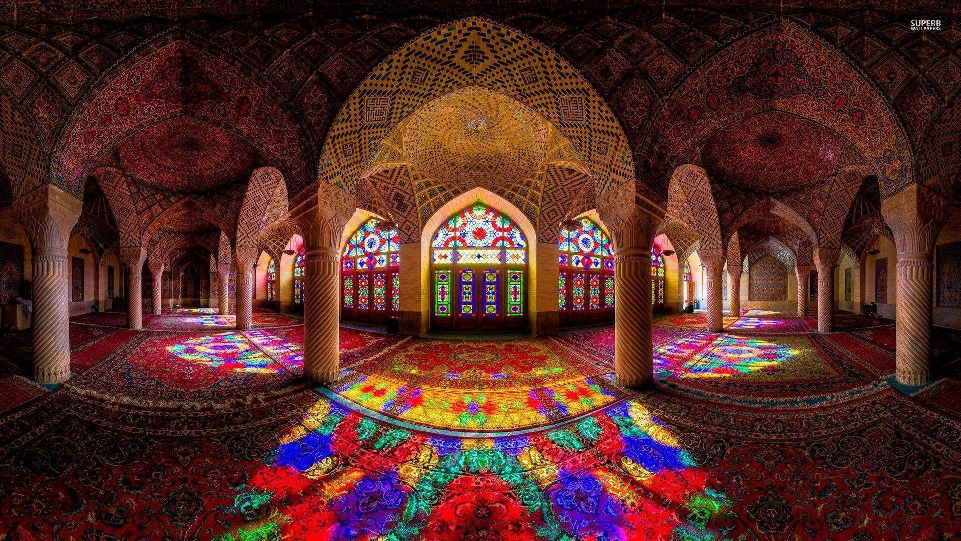 1920x1080 Nasir Al Mulk Mosque Iran Wallpaper, Desktop